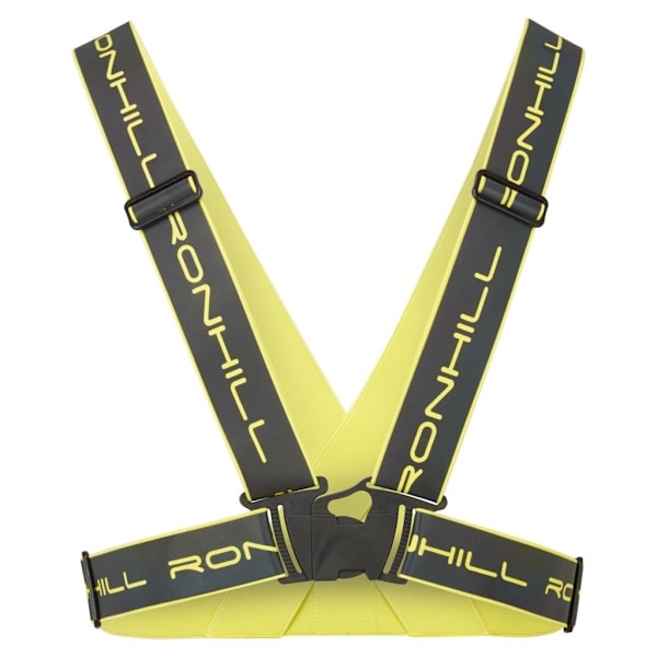 Ronhill Unisex Vuxen Reflexbälte One Size Fluorescerande Gul Fluorescent Yellow/Black One Size