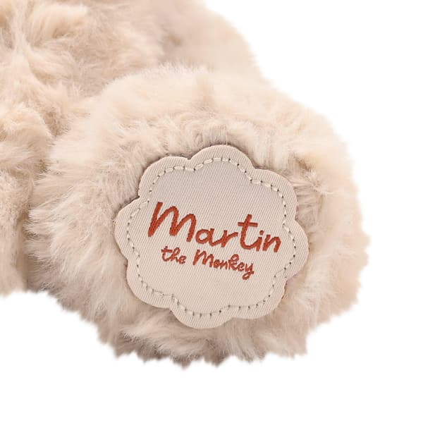 Martin The Plush Sitting Light Brown Monkey 22 Cm One Size Ligh Light brown One Size