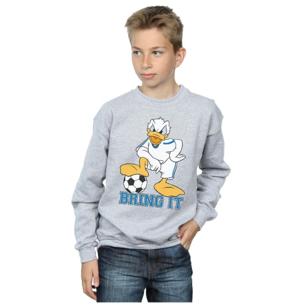 Disney Boys Kalle Anka Bring It Sweatshirt 12-13 år Sport Sports Grey 12-13 Years