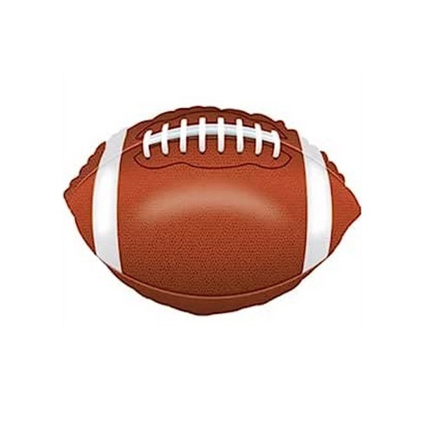 Spot on Gifts Fast Game Day Fotbollsfolieballong (paket med 10) Brown/White One Size