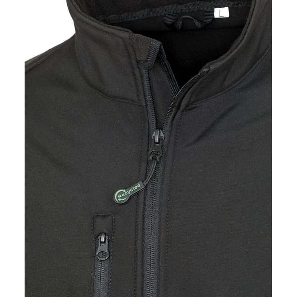 Result Äkta Återvunnen Dam/Dam Printabel Trelagers Sof Black L