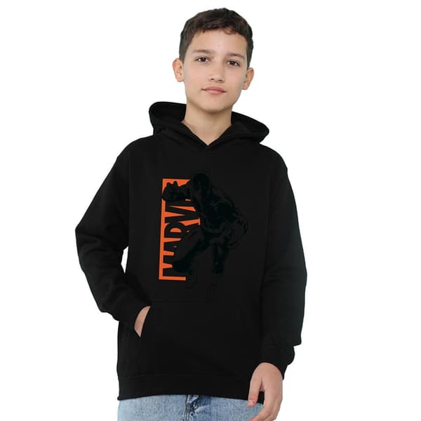 Black Panther Barn/Barn Jump Pull Over Hoodie 9-11 År B Black 9-11 Years