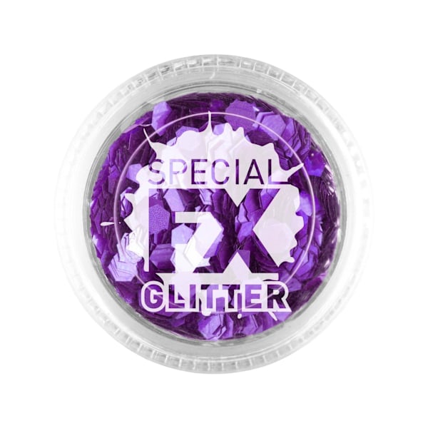 Smiffys Make-Up FX Konfetti Glitter One Size Lila Purple One Size