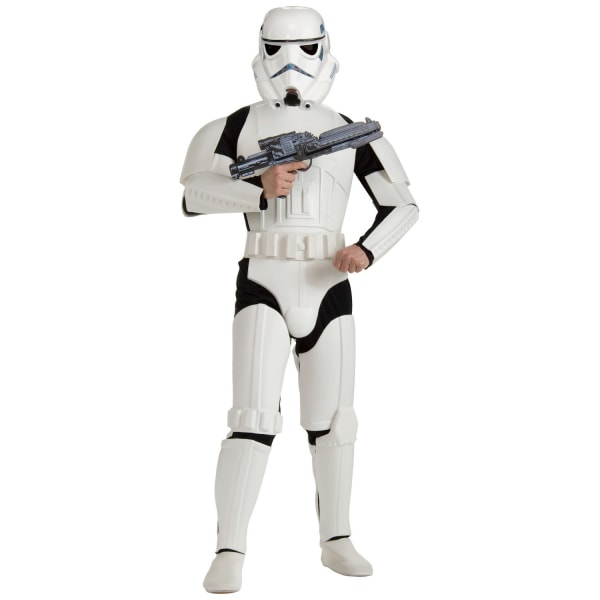 Star Wars Mens Deluxe Stormtrooper Costume XL Vit/Svart White/Black XL