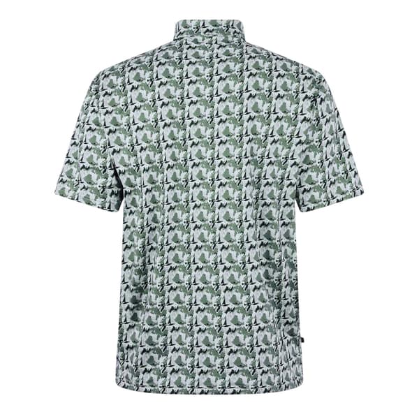 Farah Herr Trawick Geometrisk Pikétröja M Harbour Mist Harbour Mist M