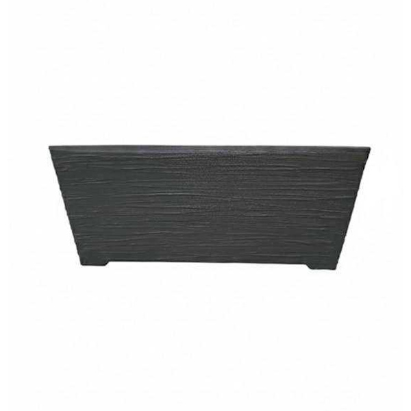 Strata Verona rektangulär trågplanterare 58cm grafit Graphite 58cm