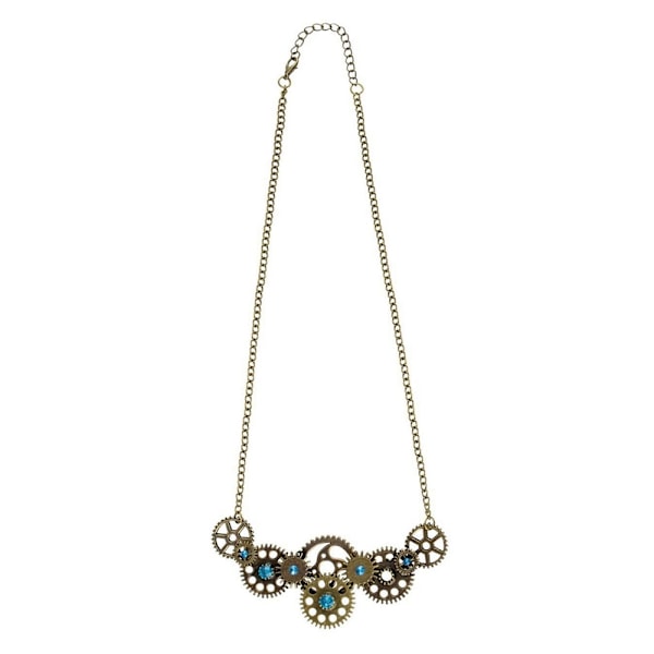 Boland Gear Punk Halsband One Size Blå/Brons Blue/Bronze One Size