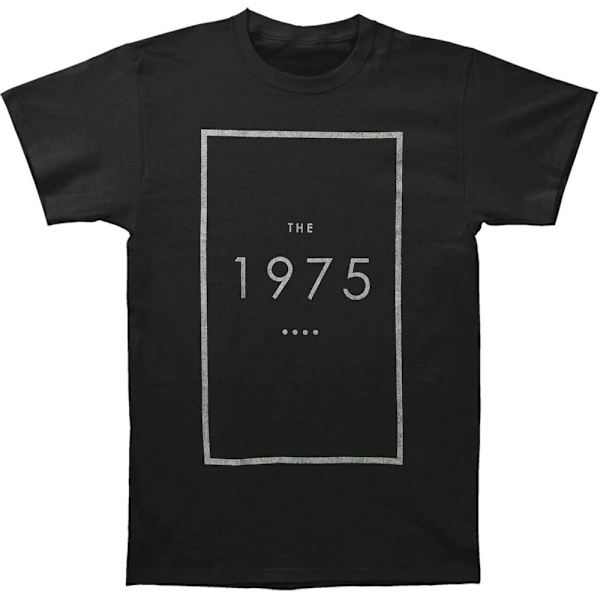 The 1975 Unisex Vuxen Logo Bomull T-shirt M Svart Black M