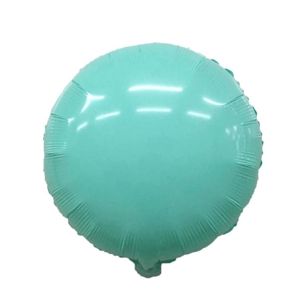 Realmax Macaron Rund Folieballong (Förpackning med 10) One Size Blå Blue One Size