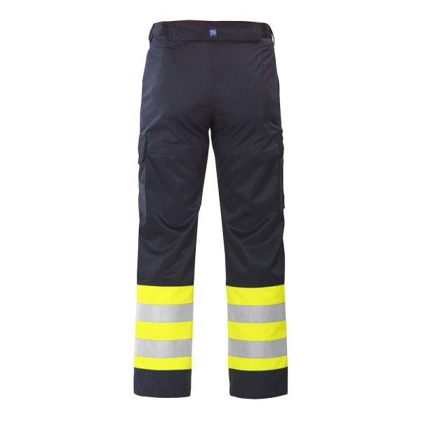 Projob Herr High-Vis Byxor 40R Gul/Navy Yellow/Navy 40R