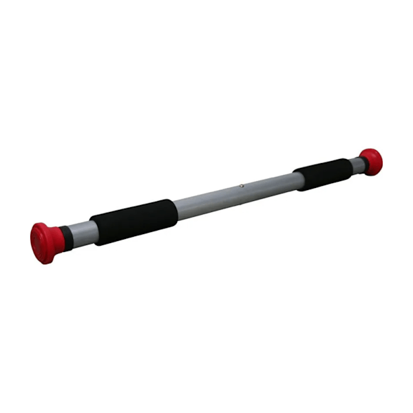 Fitness Mad Deluxe Dörrgym Bar En Storlek Silver/Svart/Röd Silver/Black/Red One Size