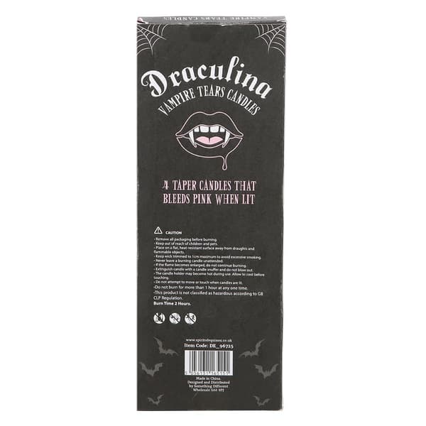 Something Different Vampire Tears Avsmalnande Ljus (4-pack) En Pink One Size