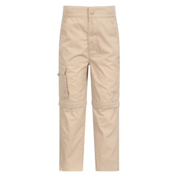 Mountain Warehouse Barn/Barn Zip-Off Aktiva Byxor 9-10 Beige 9-10 Years