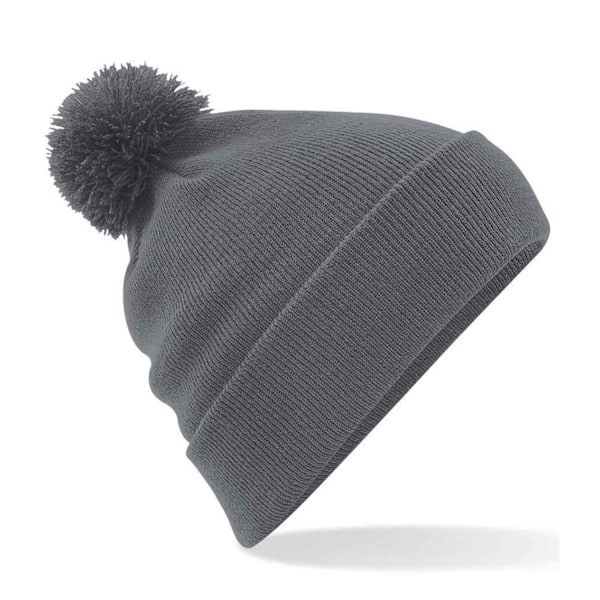 Beechfield Unisex Vuxen Original Pom Pom Mössa En Storlek Grafit Graphite Grey One Size