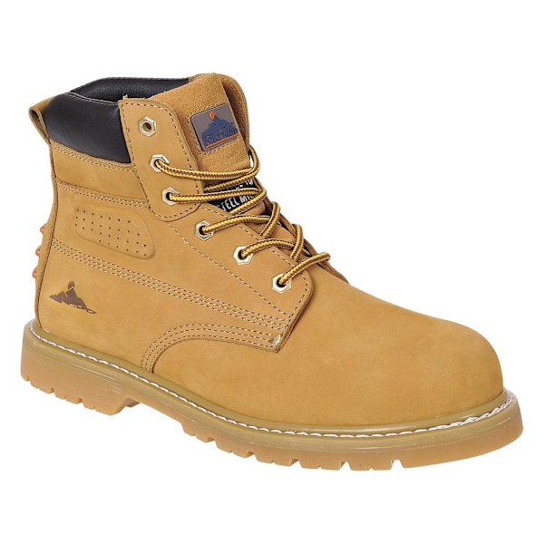 Portwest Unisex Adult Steelite Plus Nubuck Welted Säkerhetsstövlar Honey 10 UK