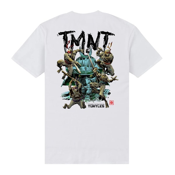 TMNT Unisex Adult Artist Series Dan Panosian T-Shirt 4XL Vit White 4XL