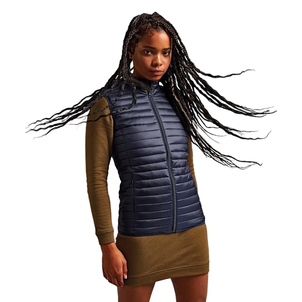 2786 Dam/Kvinnor Tribe Fineline Vadderad Väst/Bodywarmer S Nav Navy S