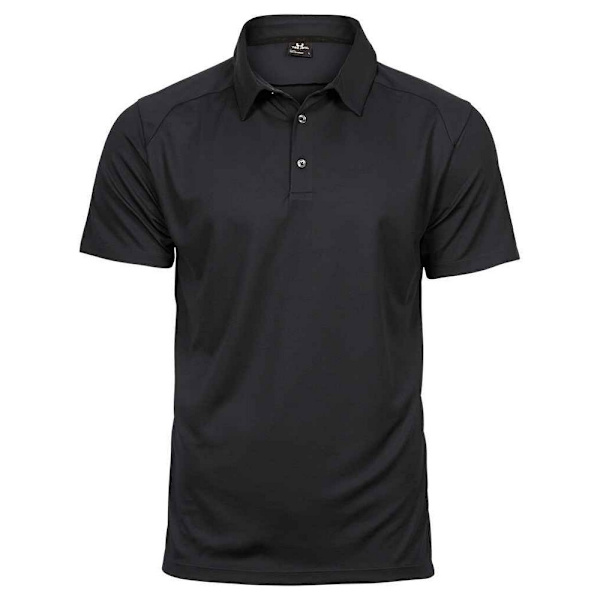 Tee Jays Herr Luxury Sport Polo Shirt S Mörkgrå Dark Grey S