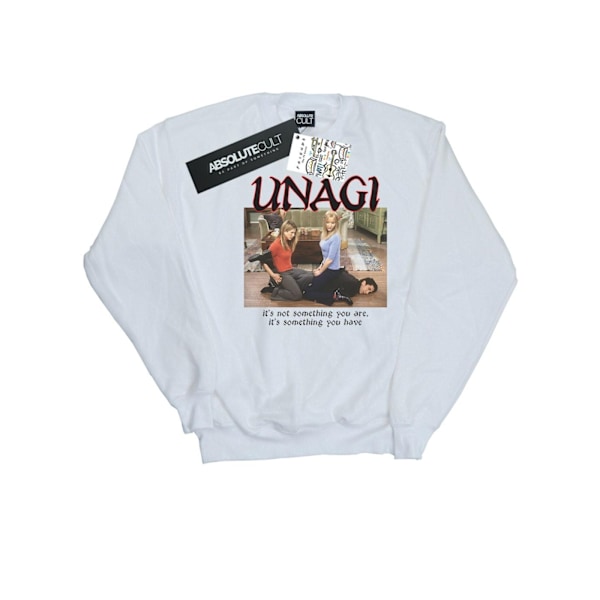 Friends Dam/Kvinnor Unagi Foto Sweatshirt S Vit White S