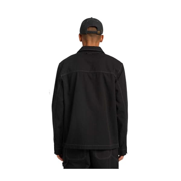 Timberland Herr Canvas Overshirt M Svart Black M