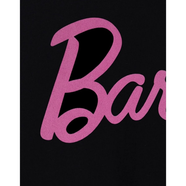 Barbie Dam/Kvinnor Klassisk Logotyp Kortärmad T-shirt XL Svart Black XL