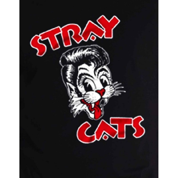 Herrelösa katter Unisex tröja med logotyp för vuxna L Svart Black L