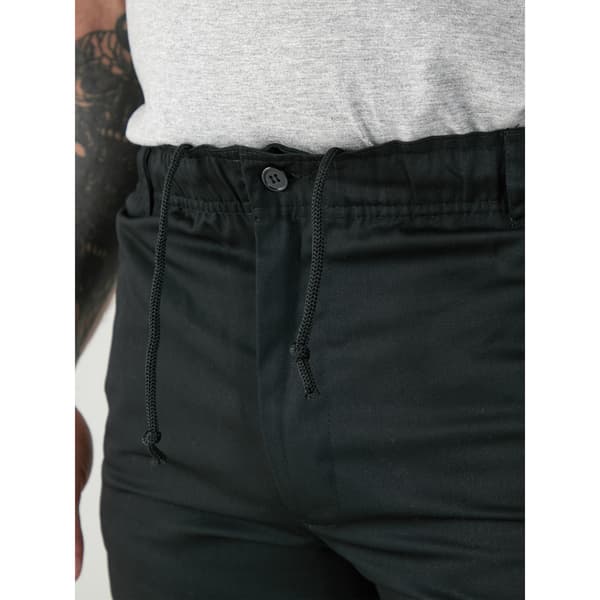 Duke Herr D555 Basilio Elastiska Midjejeans 40S Svart Black 40S