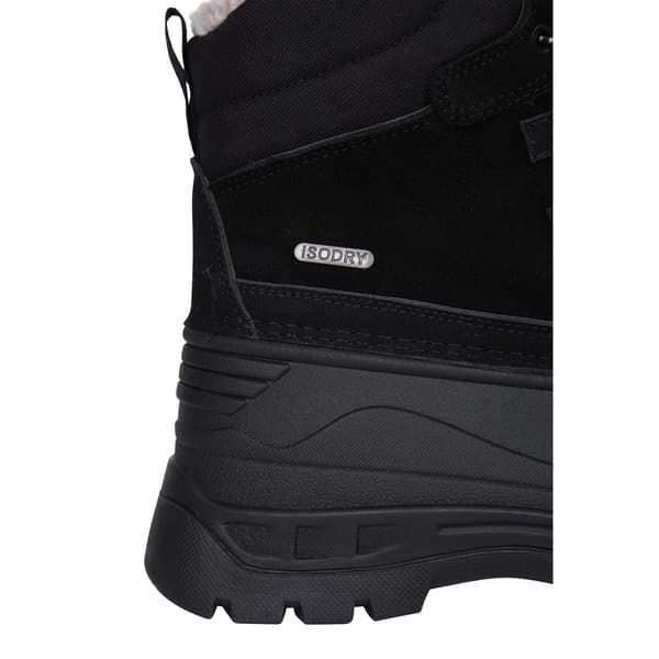 Mountain Warehouse Barn/Barn Läder Vattentät Borgfodrad Black 2 UK