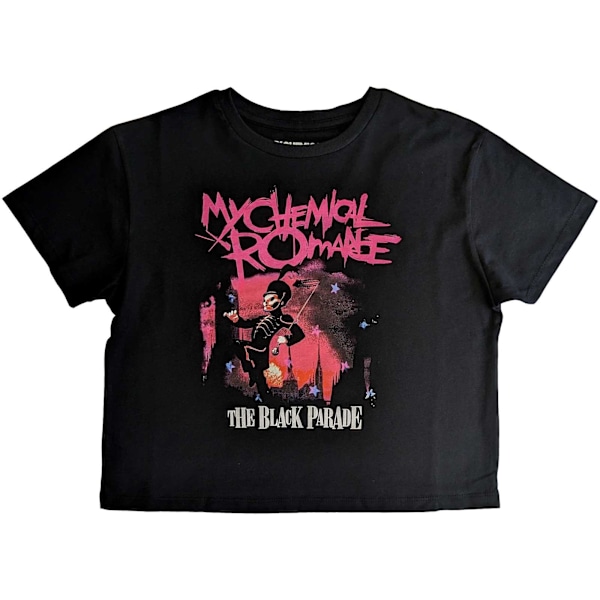 My Chemical Romance Dam/Dam March Crop Top XL Svart Black XL