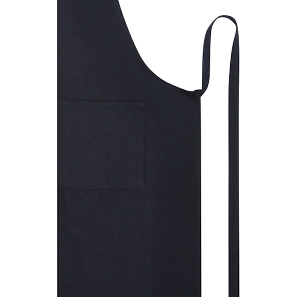 Unisex Shara återvunnen helförkläde i marinblå, en storlek Navy One Size