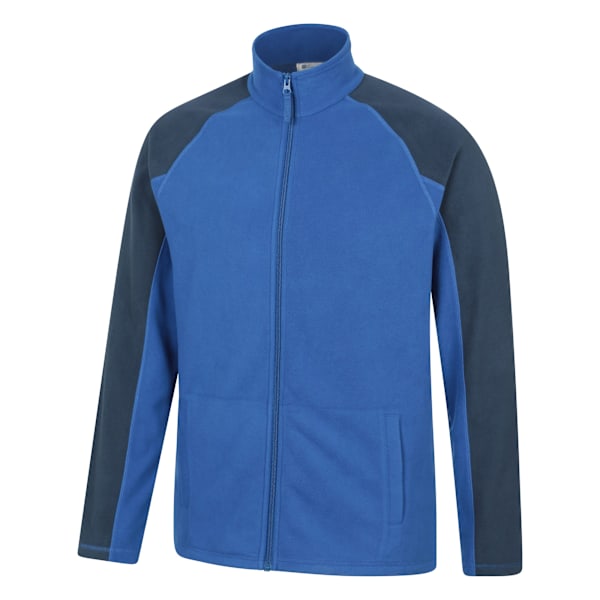 Mountain Warehouse Ashbourne Fleecejacka med Full Dragkedja för Män 4XL Co Cobalt 4XL