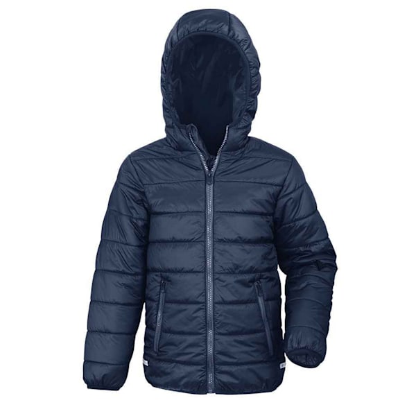 Result Core Barn/Barn Soft Padded Jacka 5-6 År Marinblå Navy 5-6 Years