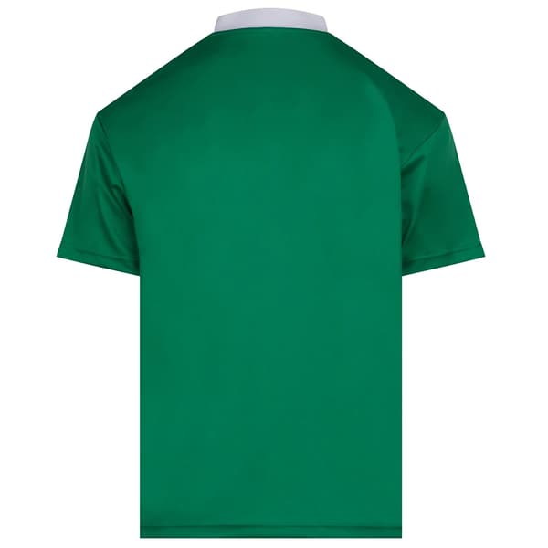 Just Cool Retro Sportströja för män L Grön/Vit Green/White L