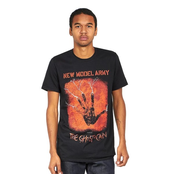 New Model Army Unisex Adult The Ghost Of Cain T-Shirt S Svart Black S