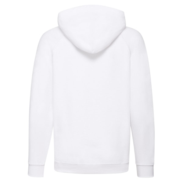 Fruit of the Loom Unisex Lätt Huvtröja för Vuxna 14 White 14-15 Years