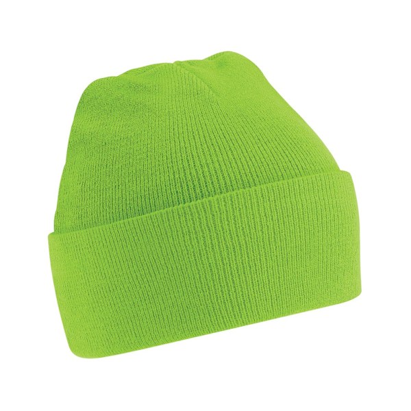 Beechfield Unisex Original Cuffad Beanie Vinterhatt En Storlek Lime Lime Green One Size