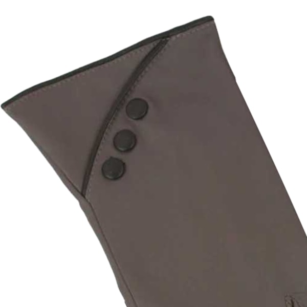 Eastern Counties Läder Dam Caroline Läderhandskar Black/Grey L