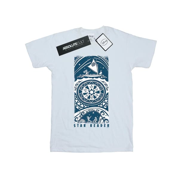 Disney Moana Star Reader T-shirt för män M Vit White M