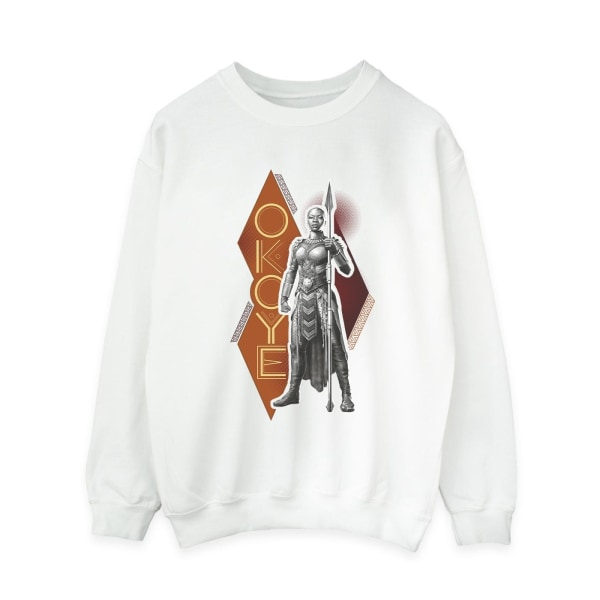Marvel Dam/Ladies Wakanda Forever Okoye Stance Sweatshirt L White L