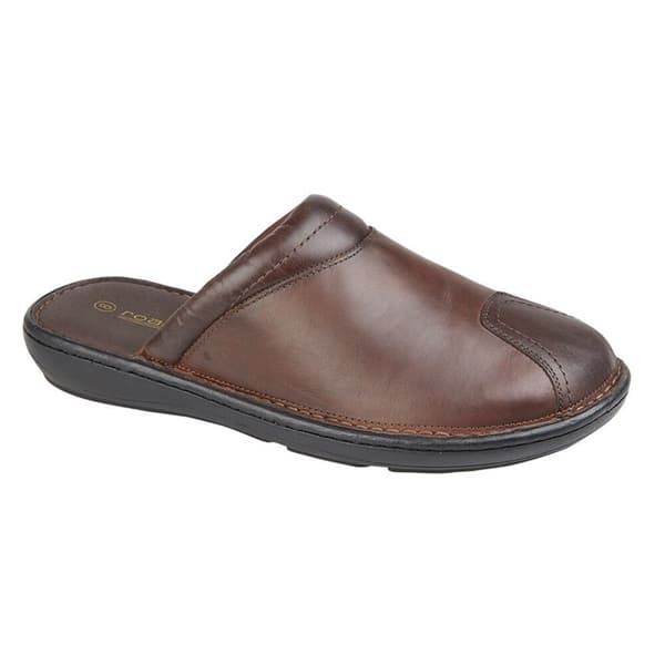 Roamers herr läderträskor 7 UK brun Brown 7 UK