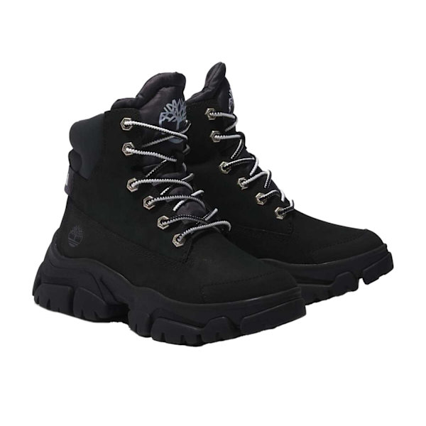 Timberland Dam/Damer Adley Way Nubuck Snörningskängor Black 6 UK
