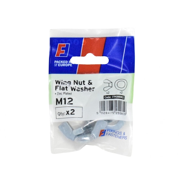 Forgefix Nwing Mutter & Bricka M12 Flerfärgad Multi Colour M12