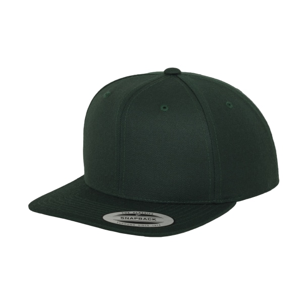 Yupoong Mens The Classic Premium Snapback- cap (paket med 2) One S Spruce One Size