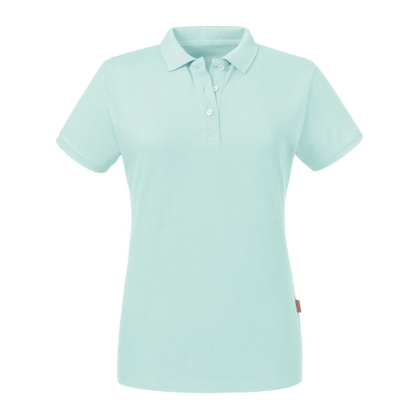 Russell Dam/Dam Pure Organic Polo L Aqua Aqua L