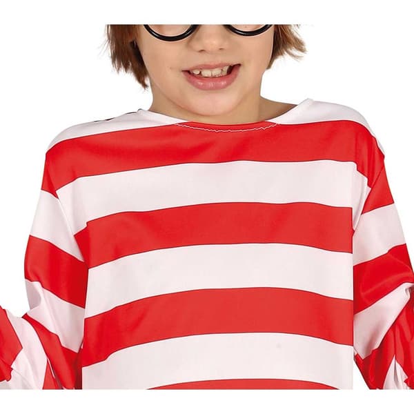 Fiestas Guirca Barn/Barn Vandringskostym Set 7-9 År Vit White/Red 7-9 Years