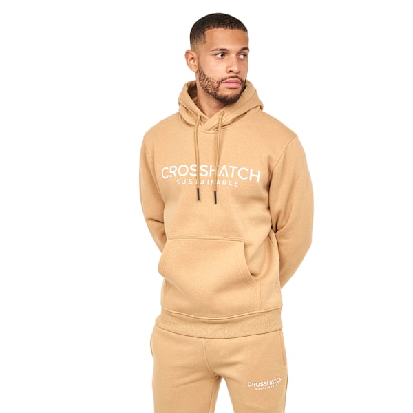 Crosshatch Mens Noma Träningsoverall S Linne Linen S