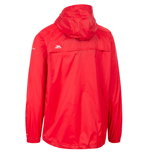 Trespass Unisex Vuxen Qikpac Vattentät Jacka XS Röd Red XS