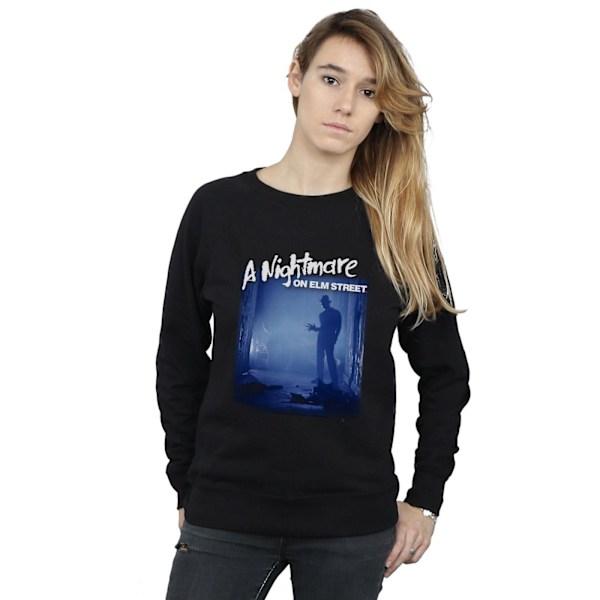 A Nightmare On Elm Street Dam/Damer Freddy Is Waiting Sweatshirt Black M