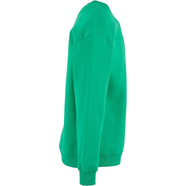 Build Your Brand Herr Crew Neck Enfärgad Sweatshirt 5XL Gräsgrön Grass Green 5XL