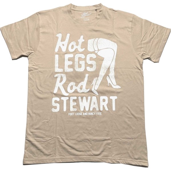 Rod Stewart Unisex Adult Hot Legs T-Shirt M Sand Sand M